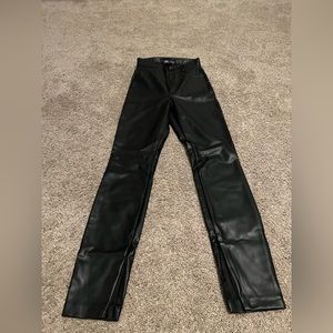 Leather pants